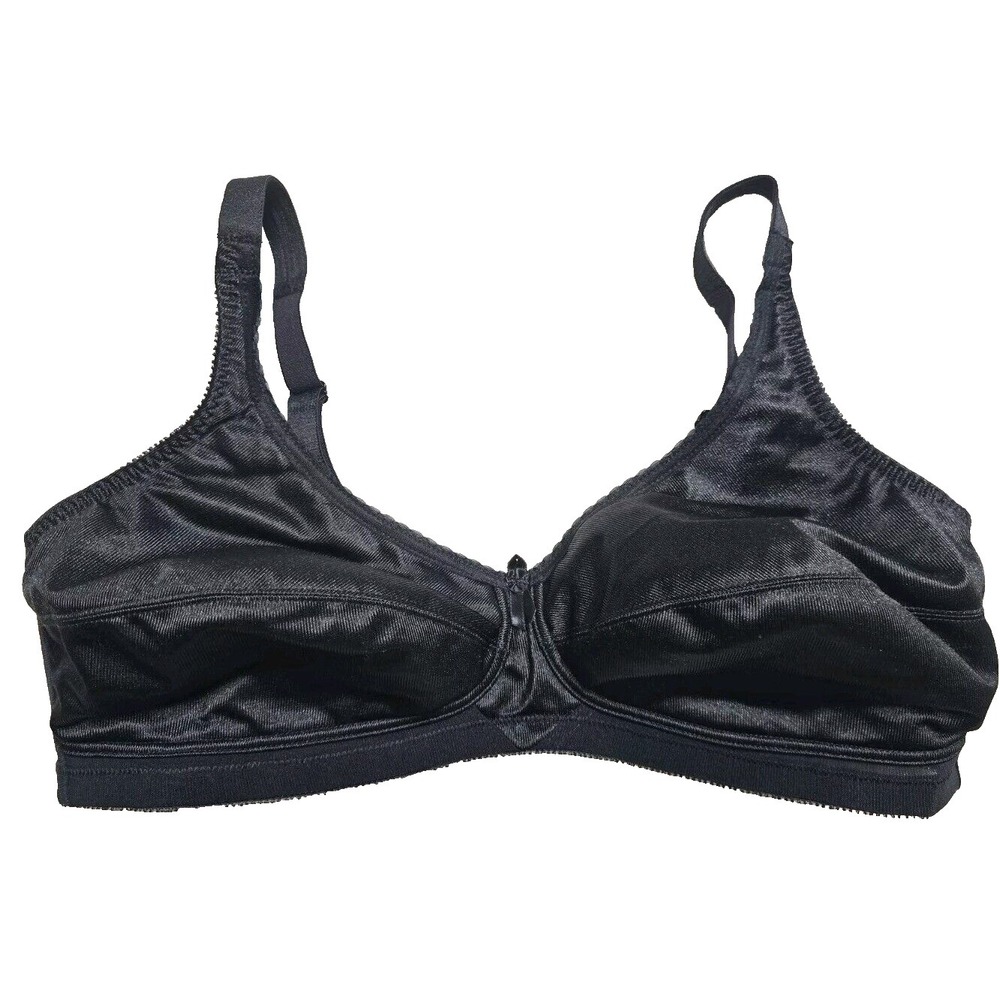 Jodee Women's Black Wireless Bra 46 C Lined